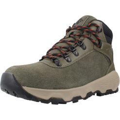 Buty COLUMBIA NEWTON WANDER Zielony. Zielone buty zimowe męskie Columbia, bez wzorów, ze skóry, bez obcasa, bez zapięcia. Za 533.65 zł.