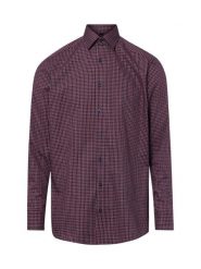 Finshley & Harding koszula biznesowa Mężczyźni Modern Fit Bawełna czerwony, 41. Czerwone koszule męskie Finshley & Harding, m, bez wzorów, z bawełny, biznesowe, bez kołnierzyka, bez ramiączek. Za 179.95 zł.