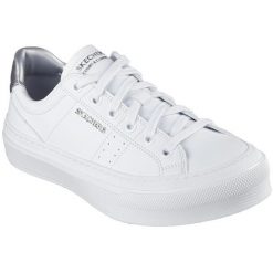 Adidasy Skechers Selene-sophisticated, Kobiety. Białe obuwie sportowe damskie Skechers, bez wzorów, ze skóry ekologicznej, bez zapięcia. W wyprzedaży za 390.00 zł.