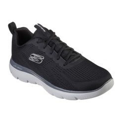 Buty męskie SKECHERS Summits Torre. Czarne buty zimowe męskie Skechers, bez wzorów, bez obcasa, bez zapięcia. Za 219.99 zł.