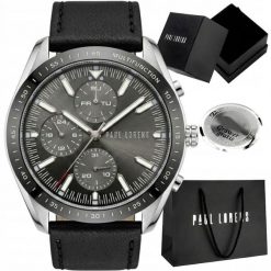 Zegarek Paul Lorens Zegarek męski TARSO skórzany Miyota. Zegarki męskie Paul Lorens, bez wzorów. Za 239.00 zł.