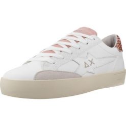 Buty SUN68 KATY LEATHER Biały. Białe obuwie trekkingowe damskie SUN68, ze skóry, bez zapięcia. Za 288.99 zł.