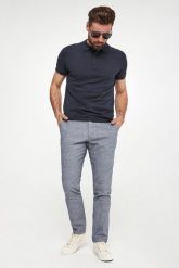 Spodnie męskie chinosy Matthew2-W JOOP JEANS. Eleganckie spodnie męskie JOOP! Jeans, bez wzorów, z jeansu. W wyprzedaży za 516.75 zł.
