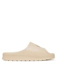 Lacoste Klapki 7-49CMA0024 Biały. Białe klapki męskie Lacoste, bez wzorów, z syntetyku, bez zapięcia. Za 149.99 zł.