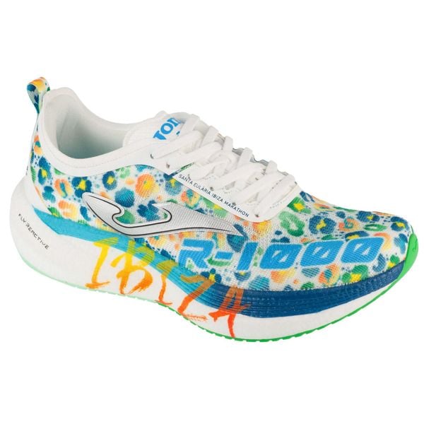 Buty do biegania męskie, R.1000 Men 25 RR100S. Białe buty sportowe męskie Joma, bez wzorów, z syntetyku, bez zapięcia, do biegania. Za 499.99 zł.