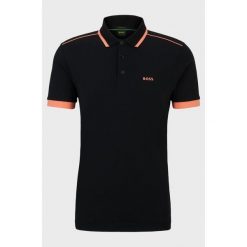 Koszulka Polo męska BOSS Paddy 1 NERO regular fit czarna (50512995-001). Czarne koszulki sportowe męskie Boss, m, bez wzorów, bez ramiączek. Za 279.00 zł.