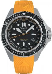 Zegarek męski Aviator V.1.42.0.371.0 pomarańczowy. Brązowe zegarki męskie AVIATOR, bez wzorów. Za 1,890.00 zł.