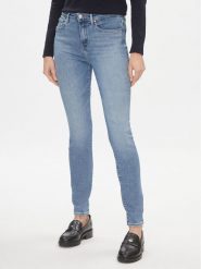 Tommy Hilfiger Jeansy Th Flex Como Skinny Rw Mel WW0WW40633 Niebieski Skinny Fit. Niebieskie jeansy damskie Tommy Hilfiger, bez wzorów, z bawełny. Za 399.99 zł.