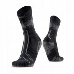 Skarpety unisex X-Socks Trailrun Terraskin Perform Crew X Black/Rhino Grey B130. Czarne skarpetki damskie X-Socks, bez wzorów. Za 119.99 zł.