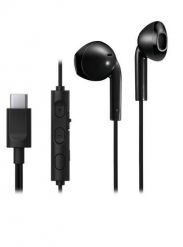 Słuchawki douszne JVC HA-FR17UC USB-C Czarne. Czarne słuchawki douszne Jvc. Za 86.99 zł.
