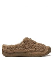 Keen Klapki Howser III 1029435 Brązowy. Brązowe klapki damskie Keen, bez wzorów, z materiału, bez obcasa, bez zapięcia. Za 269.99 zł.