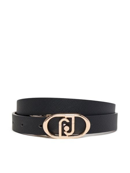 Liu Jo Pasek Damski Ecs Reversible Hips AF5252 E0087 Czarny. Czarne paski damskie Liu Jo, bez wzorów, ze skóry. Za 299.99 zł.