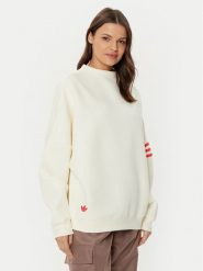 Adidas Bluza Neuclassics JI8522 Écru Oversize. Bluzy damskie Adidas, l, bez wzorów, z bawełny, bez ramiączek, bez kaptura. Za 199.99 zł.