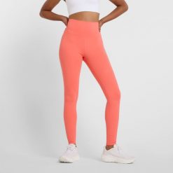 Legginsy damskie do jogi New Balance Harmony WP51126DTR – pomarańczowe. Brązowe legginsy damskie New Balance, s, bez wzorów, z lycry, z podwyższonym stanem, na fitness i siłownię. Za 169.99 zł.