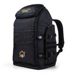 Plecak na trening sportów walki Ground Game Samurai Gold. Czarne plecaki męskie GROUND GAME, bez wzorów, z materiału, sportowe. Za 339.99 zł.