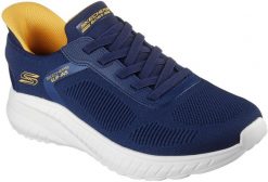 Skechers Skechers buty sportowe Slip-ins: BOBS Sport Squad Chaos - Solid Step 118312-NVY 43. Buty sportowe męskie Skechers, bez wzorów, bez zapięcia. Za 369.99 zł.