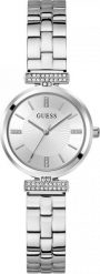 Zegarek damski Guess GW0762L1 CYRKONIE srebrny. Szare zegarki damskie Guess, srebrne. Za 906.23 zł.