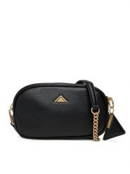 Aldo Torebka Moanah 14076901 Czarny. Czarne listonoszki damskie Aldo, bez wzorów, ze skóry, bez dodatków. Za 149.99 zł.