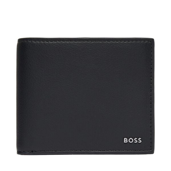 Portfel BOSS. Czarne portfele męskie Boss, bez wzorów. Za 384.99 zł.