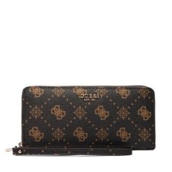 Portfel Guess. Brązowe portfele damskie Guess. Za 299.99 zł.