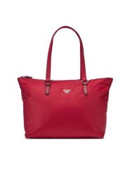 Emporio Armani Torebka Y3D279 YWS1E 80423 Czerwony. Czerwone shopperki damskie Emporio Armani, bez wzorów, z materiału, bez dodatków. Za 659.99 zł.