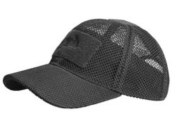 Czapka z daszkiem baseballowa Mesh. Zielone czapki damskie HELIKON-TEX, z aplikacjami, z materiału, eleganckie. Za 81.99 zł.