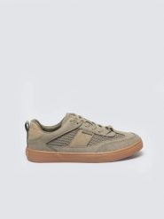 Sneakersy damskie khaki TT274761 303. Zielone obuwie sportowe damskie BIG STAR, bez wzorów, z gumy, z okrągłym noskiem, bez zapięcia. Za 149.99 zł.