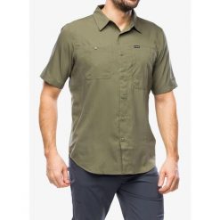 Koszula podróżnicza męska Columbia Silver Ridge Utility Lite Short Sleeve. Niebieskie koszule męskie Columbia, m, bez wzorów, casualowe, bez kołnierzyka, bez ramiączek. Za 198.99 zł.