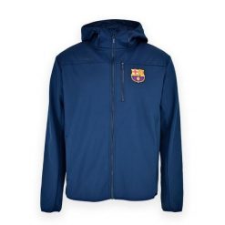 Kurtka softshell dla dorosłych unisex FC Barcelona. Kurtki męskie FC BARCELONA, na jesień, s, bez wzorów, z softshellu, sportowe, bez kaptura. W wyprzedaży za 410.52 zł.