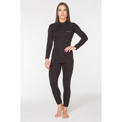 Bielizna termoaktywna narciarska damska Rough Radical Black Iron. Czarna bielizna sportowa damska ROUGH RADICAL, s, bez wzorów. W wyprzedaży za 143.92 zł.