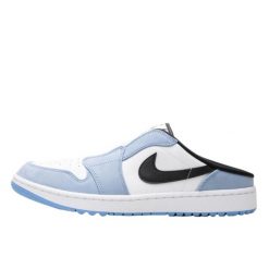 Buty do chodzenia dla dorosłych Air Jordan 1 Mule Golf University Blue. Niebieskie swetry męskie Jordan, m, bez wzorów, z materiału, bez kołnierzyka, bez ramiączek. Za 1,289.45 zł.