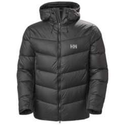 Kurtka puchowa Helly Hansen Verglas Icefall Down. Czarne kurtki męskie Helly Hansen, xl, bez wzorów, z poliamidu, bez kaptura. Za 1,401.35 zł.