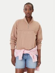 Roxy Bluza Our Town ERJFT04949 Brązowy Regular Fit. Brązowe bluzy damskie Roxy, m, bez wzorów, z bawełny, bez ramiączek, bez kaptura. Za 299.99 zł.