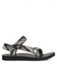Teva Sandały Original Universal 1003987 Szary. Szare sandały damskie Teva, bez wzorów, z materiału, bez obcasa, bez zapięcia. Za 299.99 zł.