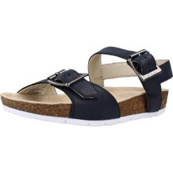 Sandały CLARKS RIVER SAND K Niebieski. Niebieskie sandały męskie Clarks, na lato, bez wzorów, ze skóry, bez zapięcia. Za 149.99 zł.