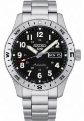 Zegarek Seiko 5 Sports męski 41 mm automatyczny (HDB006K1). Zegarki męskie Seiko, bez wzorów. Za 2,361.99 zł.