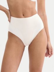 Triumph Figi klasyczne z wysokim stanem Make Up Illusion 10224802 Kremowy. Białe majtki damskie Triumph, z syntetyku. Za 149.99 zł.
