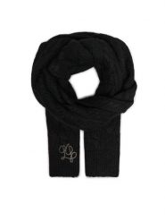 Liu Jo Szalik 2F6025 MA40S Czarny. Czarne rękawiczki damskie Liu Jo, bez wzorów, z poliesteru. Za 379.99 zł.