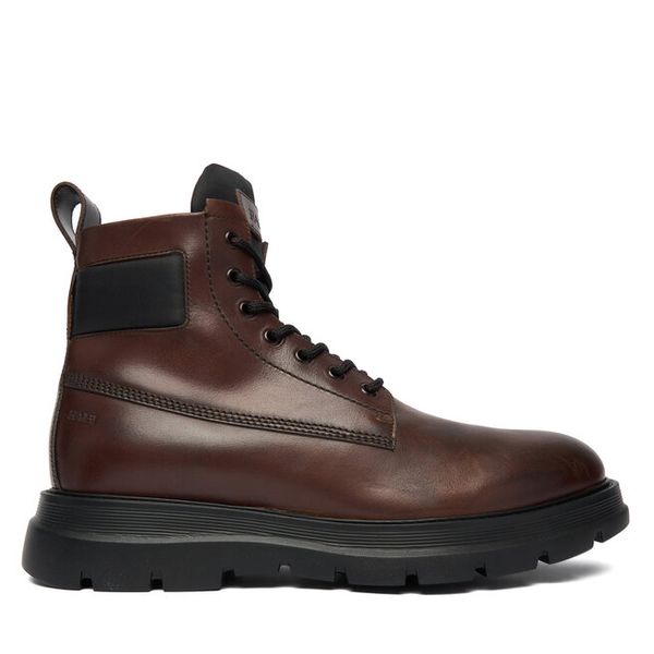 Trzewiki Fabi. Brązowe botki męskie Fabi, bez wzorów, bez obcasa, bez zapięcia. Za 1,269.00 zł.