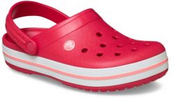 Chodaki Klapki Unisex Crocband 11016 Clog. Białe klapki męskie Crocs, bez wzorów, z materiału, bez zapięcia. Za 231.99 zł.
