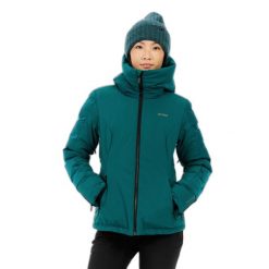 Damska kurtka narciarska Protest Mercury. Niebieskie kurtki sportowe damskie Protest, na zimę, bez wzorów, bez ramiączek, bez kaptura, narciarskie. Za 921.50 zł.