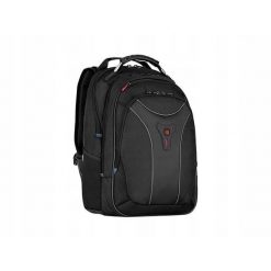 Plecak Carbon z kieszenią na laptopa do 17,3' (43 cm). Czarne plecaki męskie Wenger, bez wzorów. Za 500.99 zł.