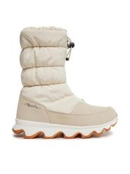 Alpine Pro Śniegowce Lefa LBTB487 Beżowy. Brązowe śniegowce damskie Alpine Pro, z materiału, bez zapięcia. Za 529.99 zł.