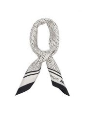 Elisabetta Franchi Apaszka FO-01F-67E2-V70 Kremowy. Białe rękawiczki damskie Elisabetta Franchi, bez wzorów, z jedwabiu. Za 299.99 zł.