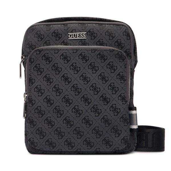 Saszetka Guess. Czarne saszetki i nerki męskie Guess, z aplikacjami. Za 200.99 zł.