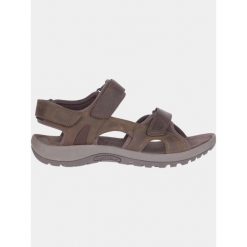 Sandały męskie Merrell Sandspur 2 Convert. Brązowe buty zimowe męskie Merrell, bez wzorów, bez obcasa, bez zapięcia. Za 499.00 zł.