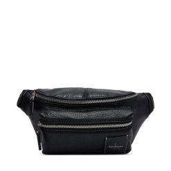 Nerka Calvin Klein. Czarne saszetki i nerki męskie Calvin Klein, bez wzorów. Za 409.99 zł.