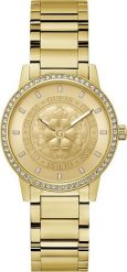 Zegarek damski Guess GW0747L2 CYRKONIE złoty. Żółte zegarki damskie Guess, złote. Za 1,269.32 zł.