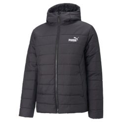 Kurtka męska Puma ESS PADDED. Czarne kurtki sportowe męskie Puma, m, bez wzorów, bez kaptura, do biegania. Za 369.00 zł.