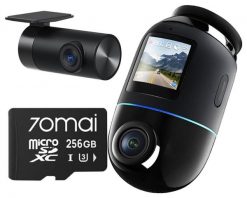 70mai Omni X800 4K set Czarna + karta 70mai SD 256GB. Wideorejestratory 70mai. Za 1,799.00 zł.